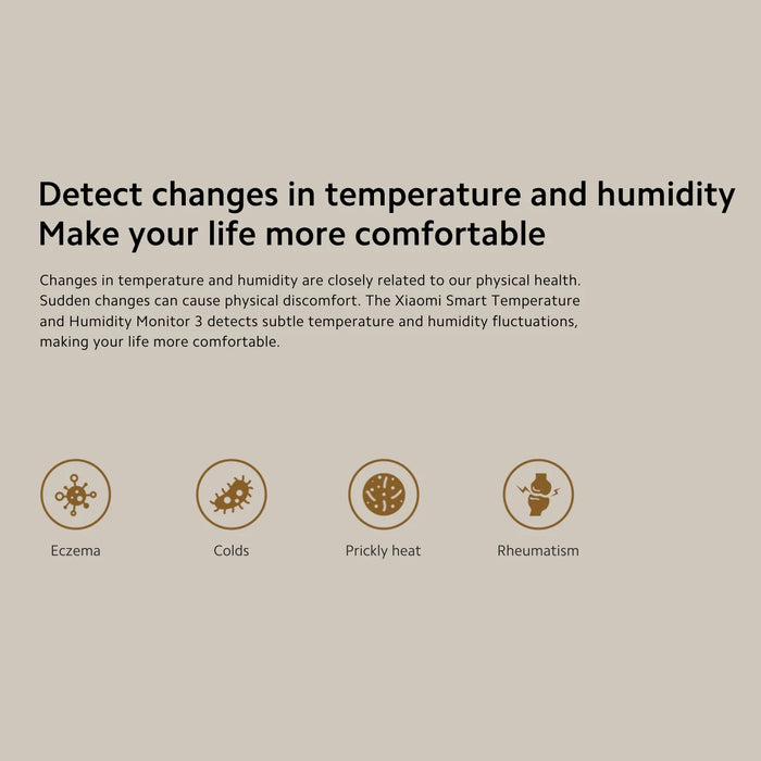 Xiaomi Smart Temperature and Humidity Monitor (3rd Gen)