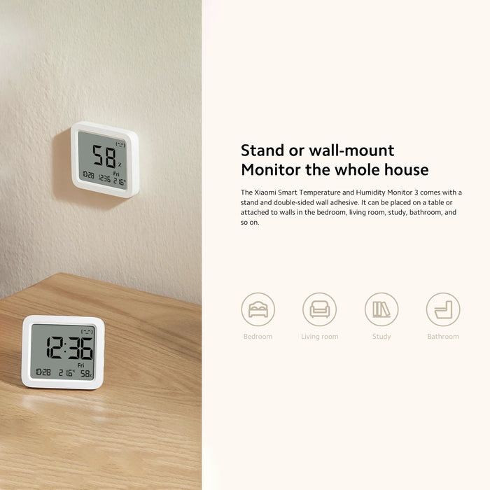 Xiaomi Smart Temperature and Humidity Monitor (3rd Gen)