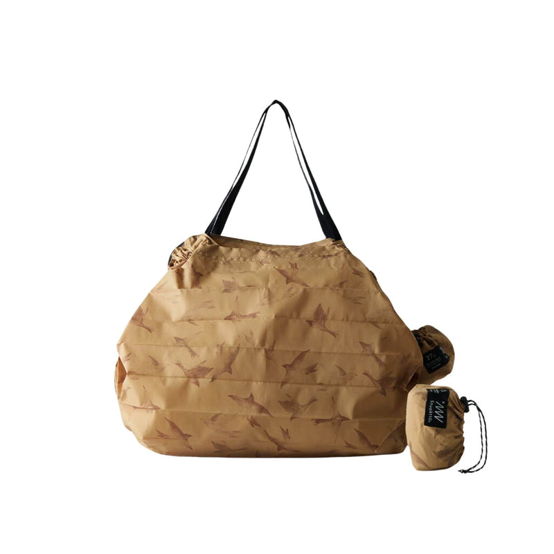 Shupatto packable bag 27L in Flying Birds