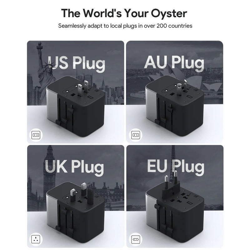 Aukey 65W Universal Travel Adapter