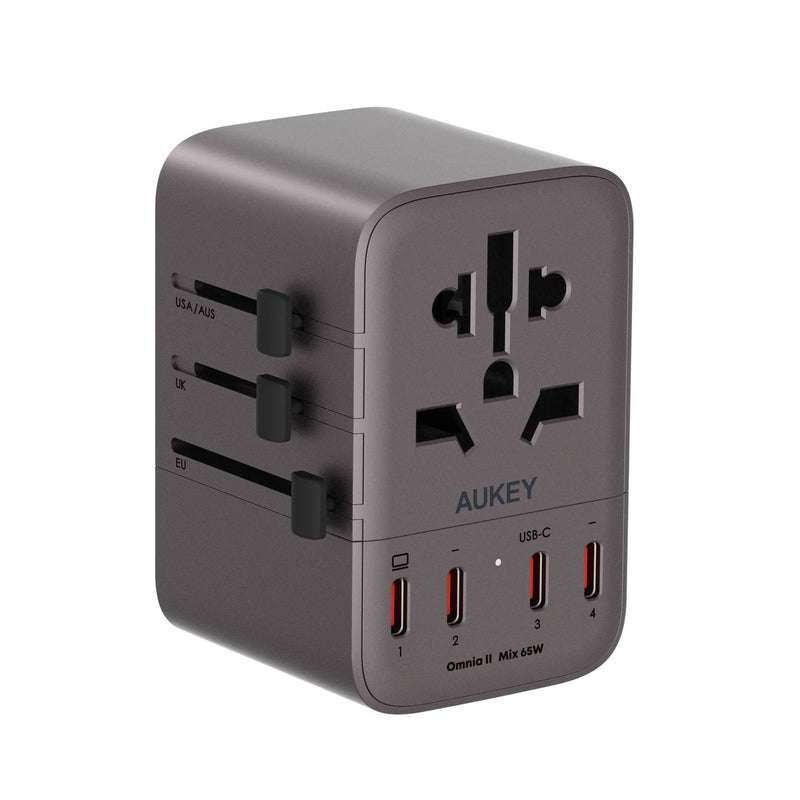 Aukey 65W Universal Travel Adapter