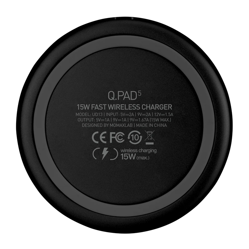 Momax Q.Pad 15W Fast Wireless Charger