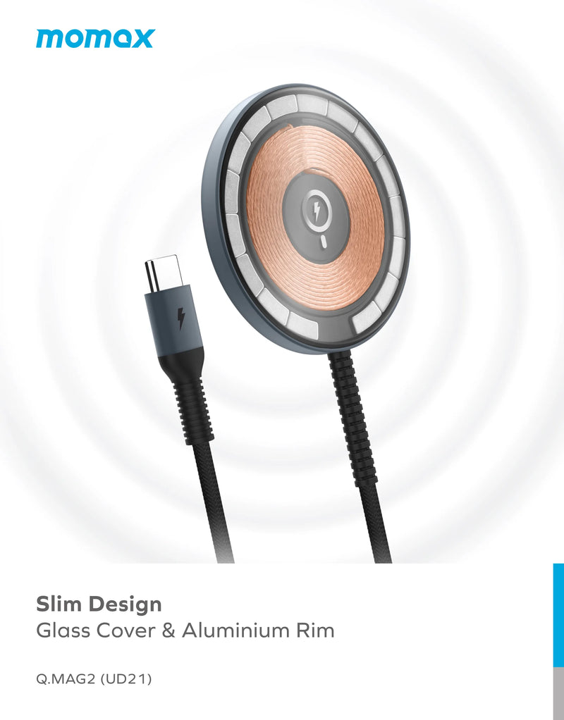 Momax Q.Mag 15W Magnetic Wireless Charger