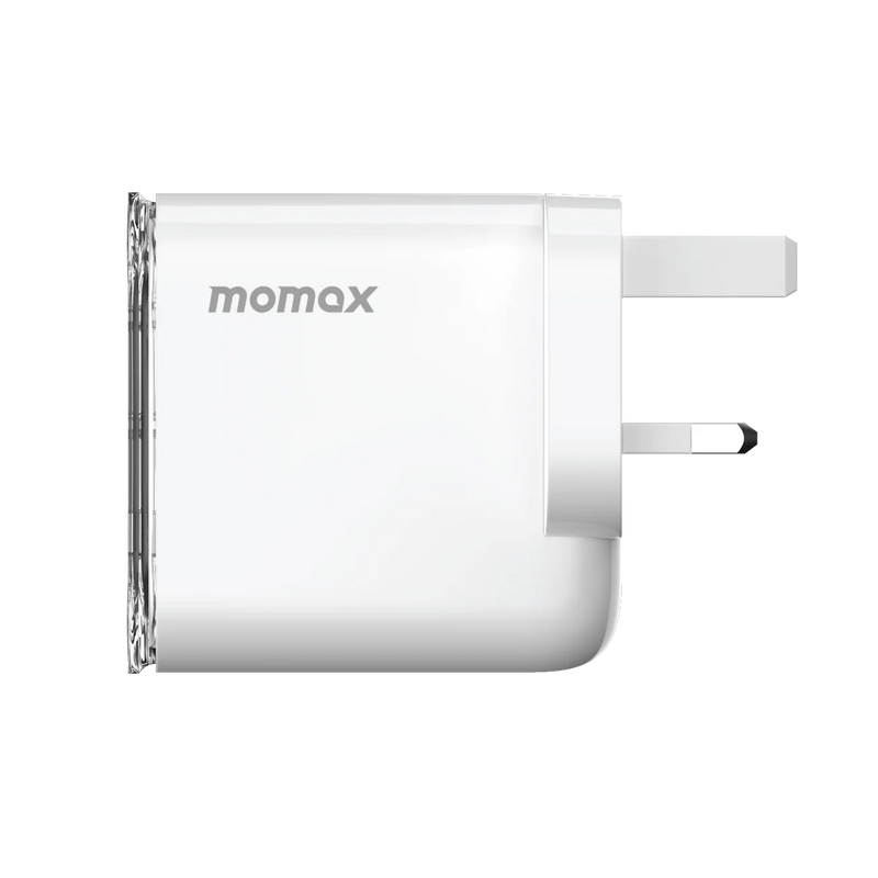 Momax 1-Charge Flow 3-Port GaN Charger 80W (UK Edition)