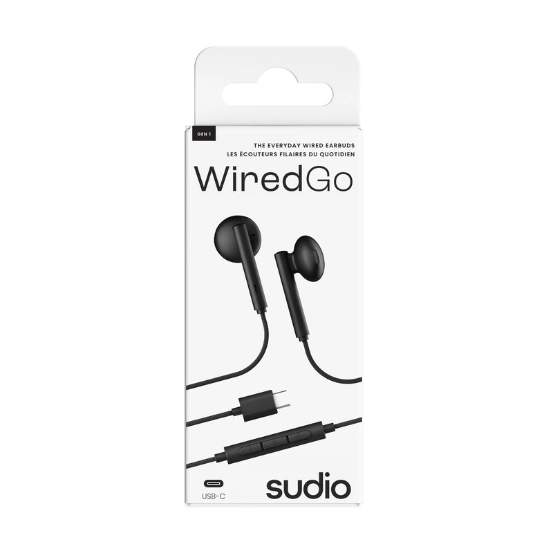Sudio WiredGo USB-C Wired Earbuds