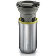 Wacaco Cuppamoka with the dripper seated on the mug