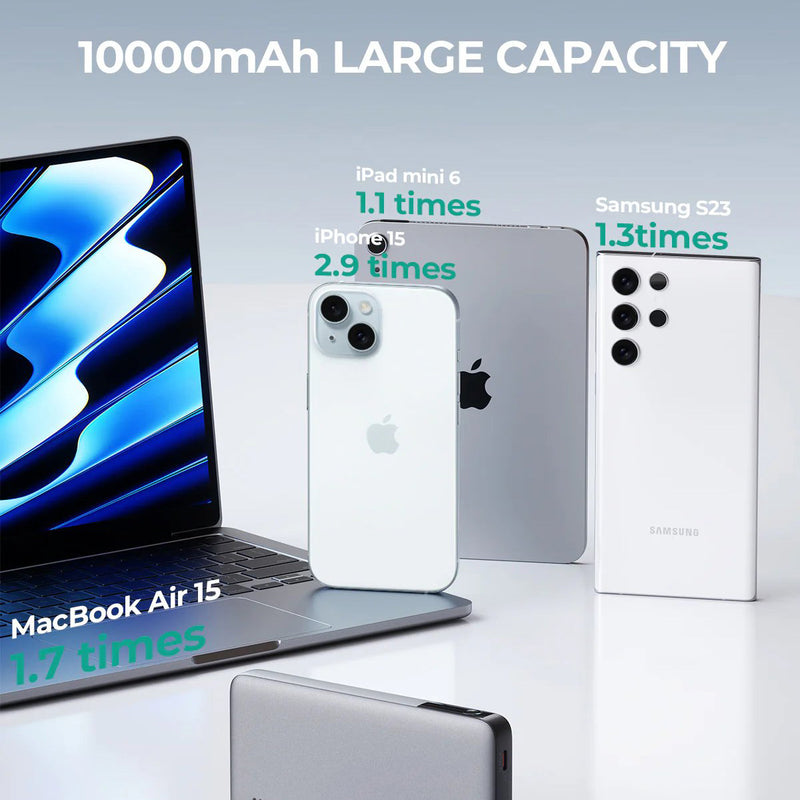 Aukey SprintX 30W 10,000mAh Portable Power Bank with PD3.0