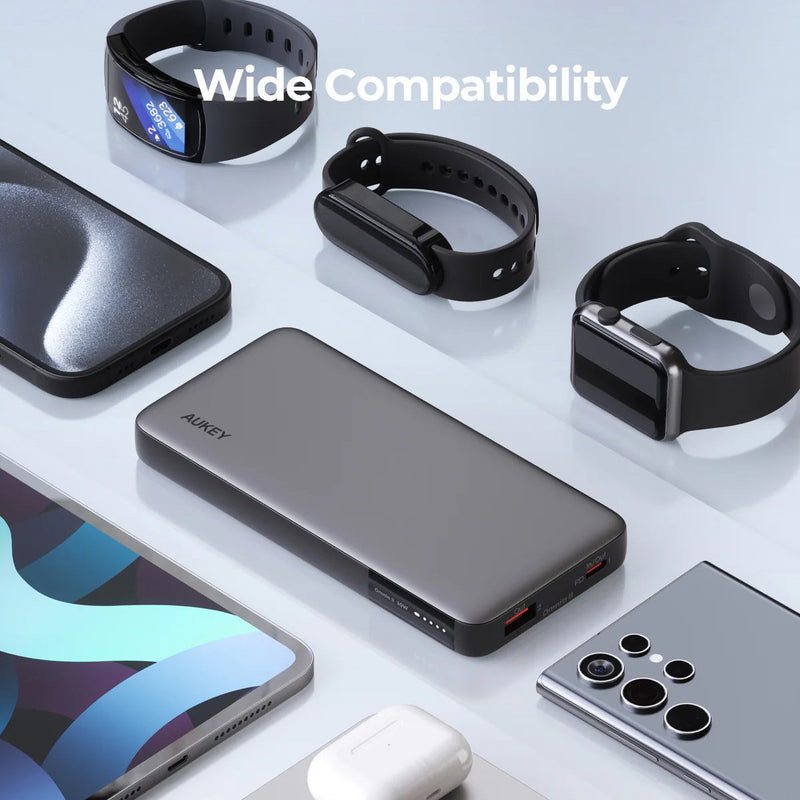Aukey SprintX 30W 10,000mAh Portable Power Bank with PD3.0