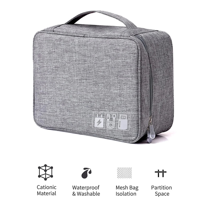 【Hinokii】ZipMate Travel Gadget Organizer