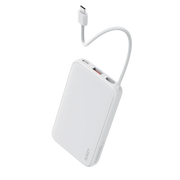 Aukey Spark Slim Power Bank with Built-in USB-C Cable (10,000mAh)