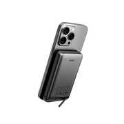Aukey MagFusion Qi2 Magnetic Wireless Power Bank (6,700mAh)