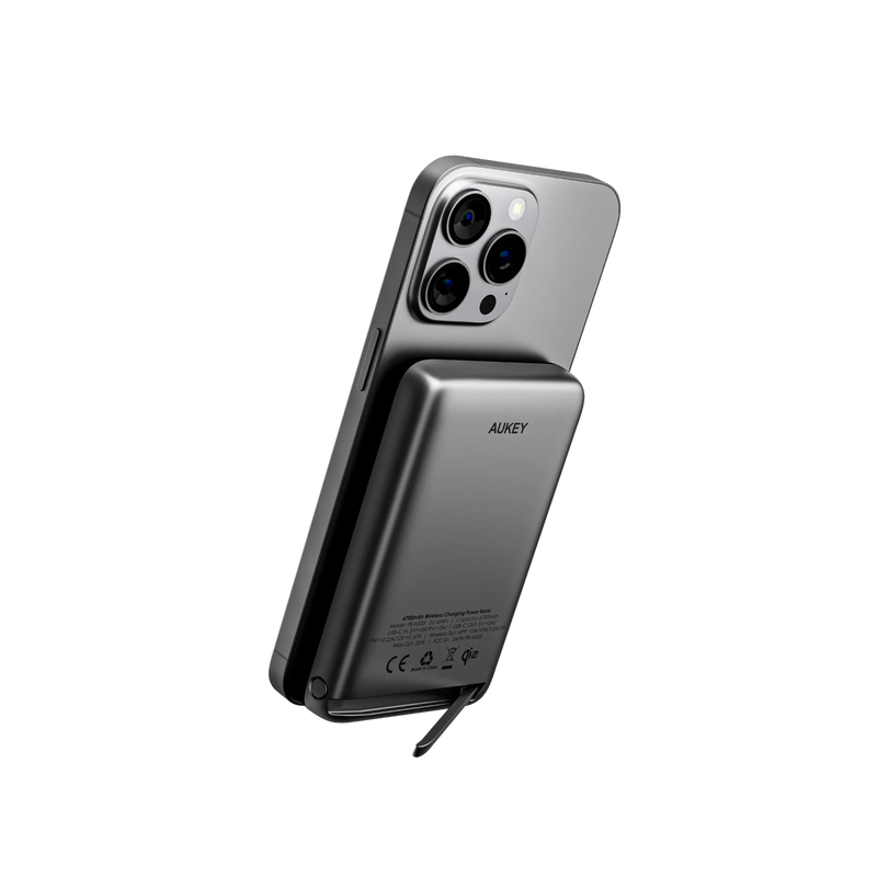 Aukey MagFusion Qi2 Magnetic Wireless Power Bank (6,700mAh)