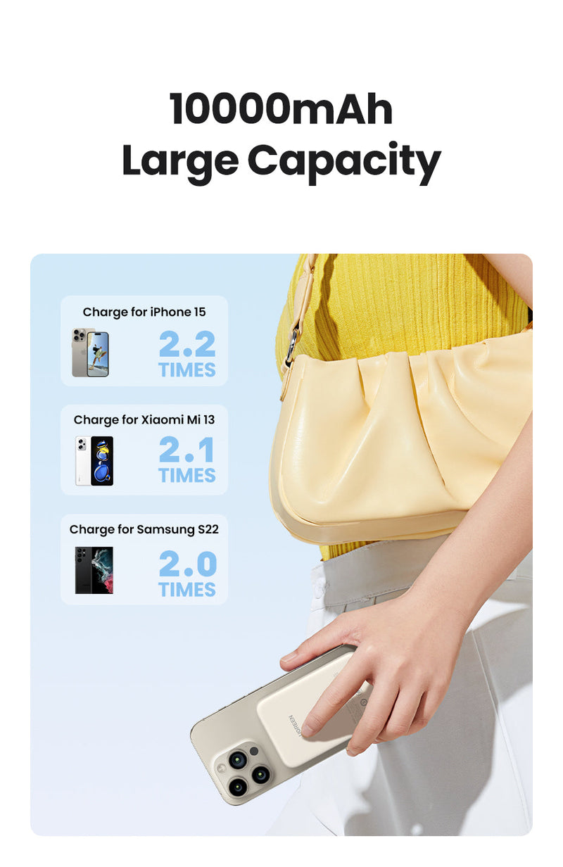 UGREEN PD 20W Magnetic Power Bank (10,000mAh)