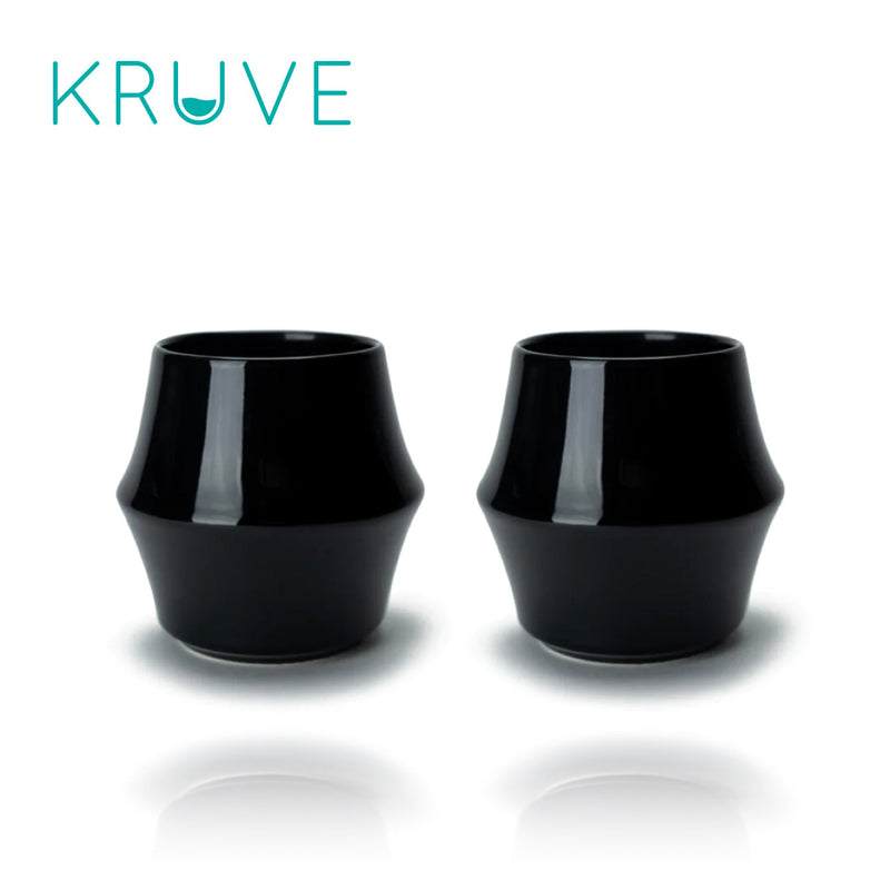 Kruve Cascade Porcelain Espresso Cups (Set of 2)
