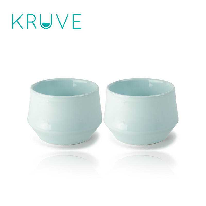 Kruve Imagine Porcelain Latte Cups (Set of 2)