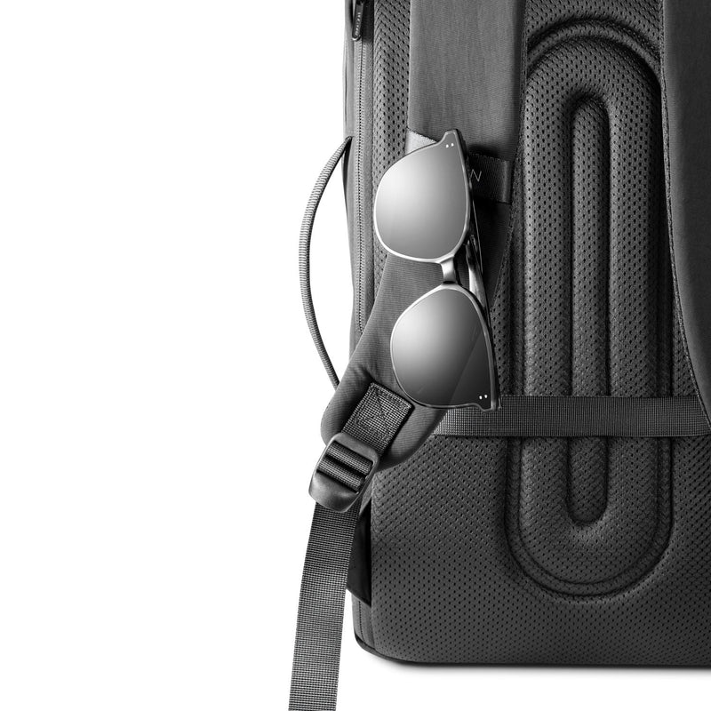 Bobby Air backpack cable routing detail