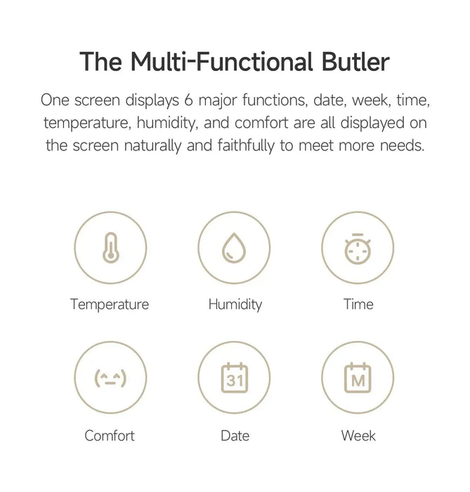 Xiaomi Smart Temperature and Humidity Monitor (3rd Gen)