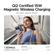 UGREEN Ultra Slim 15W Magnetic Wireless Power Bank (5,000mAh)