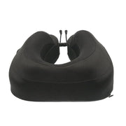 Cabeau Evolution Plus Travel Pillow in Black, back view
