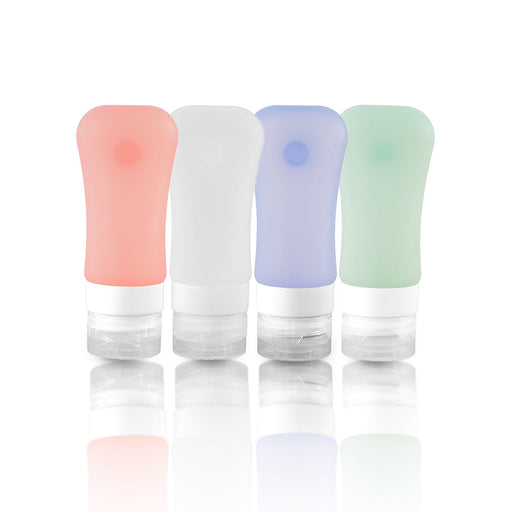 Crossing Silicone Leak Proof TSA Travel Bottles (4 Pack)