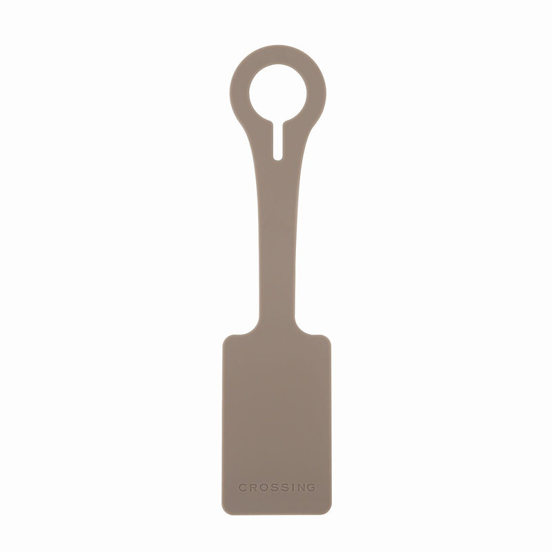 Crossing Luggage Tag Cement Grey