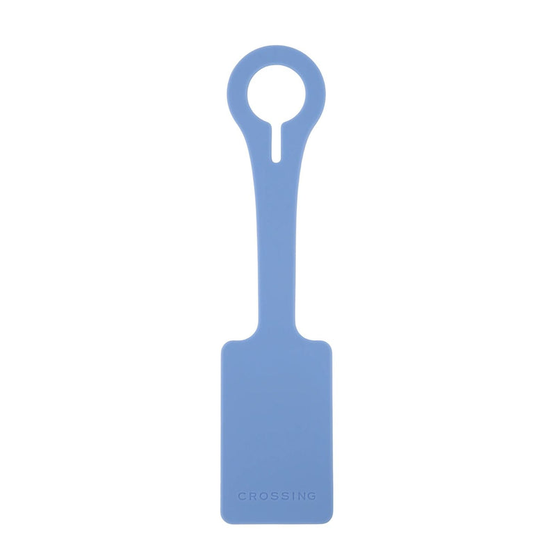 Crossing Luggage Tag Cornflower Blue
