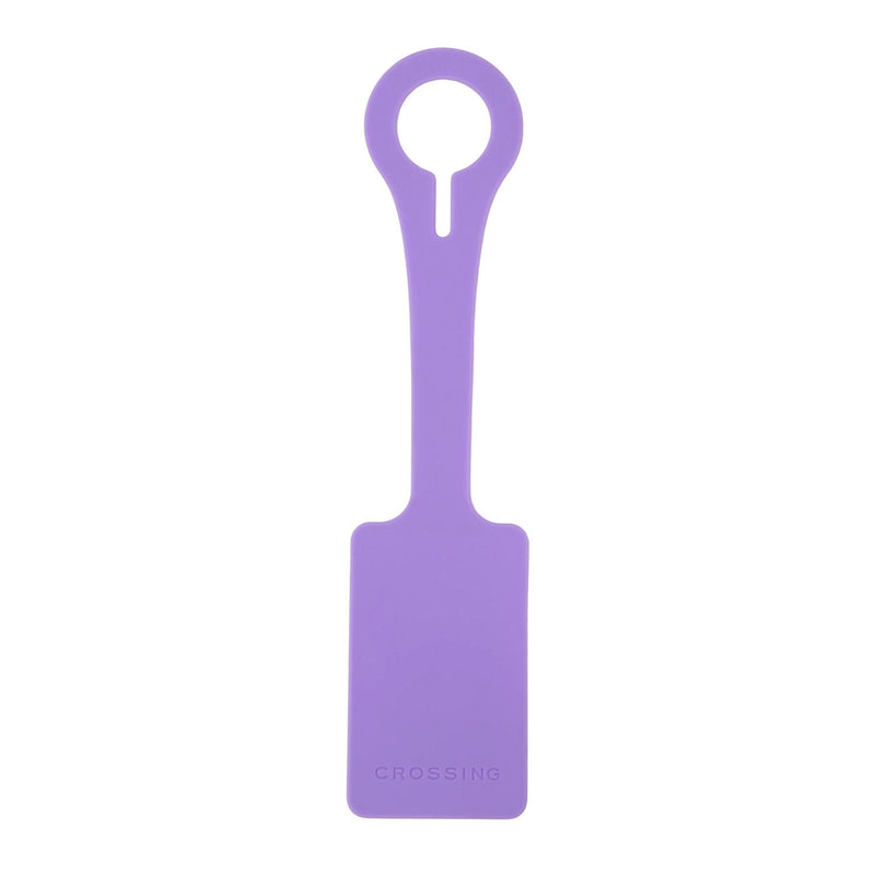 Crossing Luggage Tag Neon Lilac