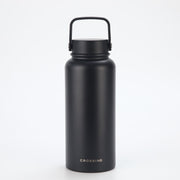 Crossing Urban Ceramic Insulated Stainless Steel Bottle 1000ml in Ebony (Black)