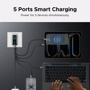 UGREEN Nexode Pro 100W GaN Desktop Charger with Smart Display