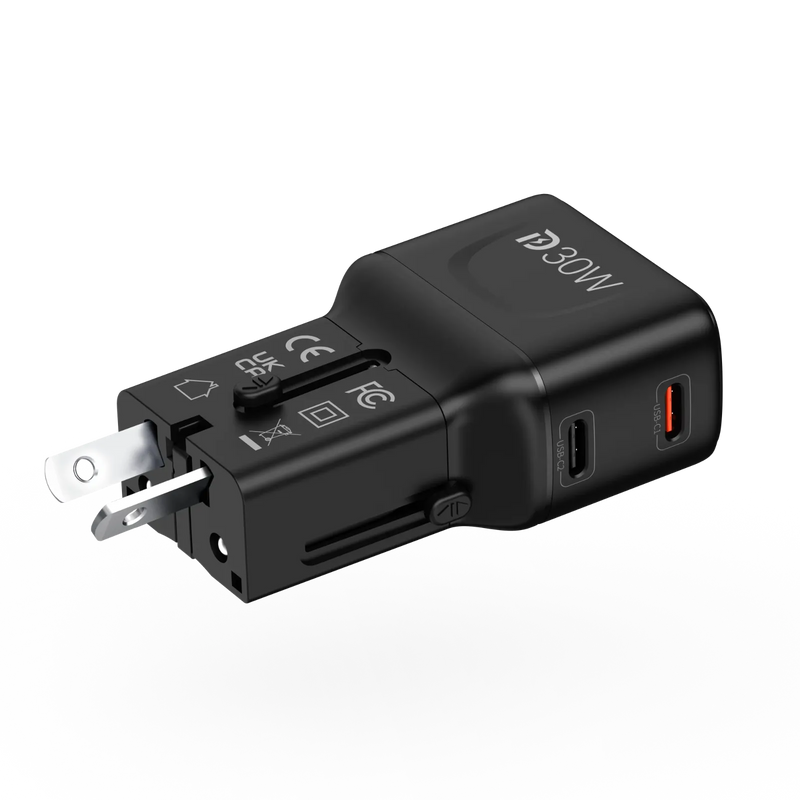Mazer InfiniteTravel Pocket 30W Universal Travel Charger