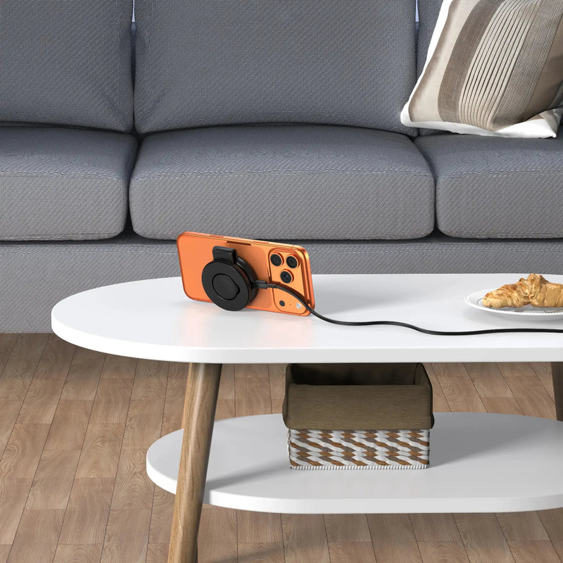 Mazer MagPad Duo2 Qi2.2 Certified 25W 2-in-1 Foldable Wireless Charging Pad
