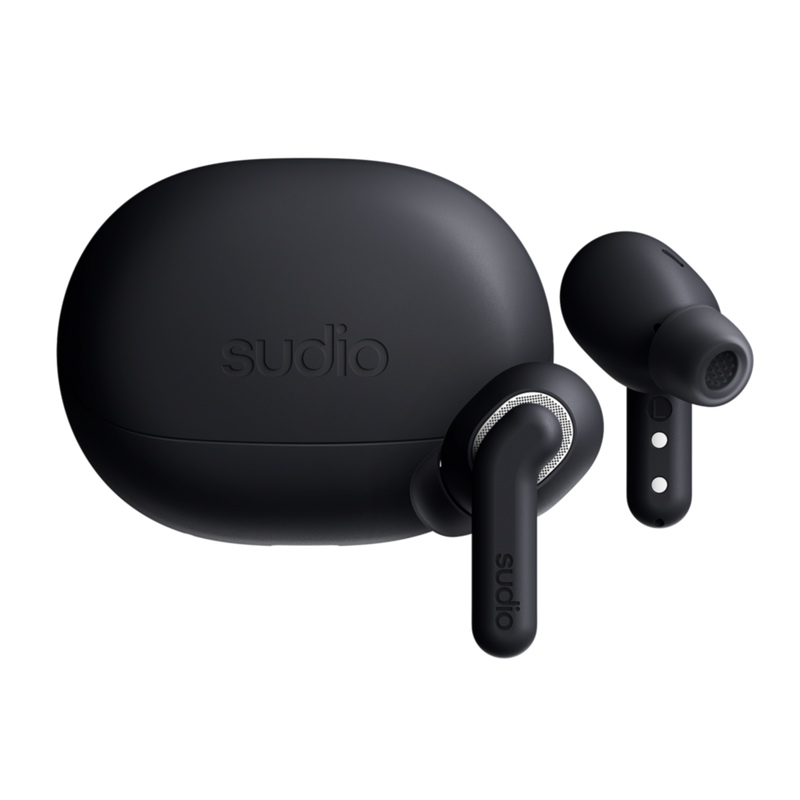 Sudio E4 Pro True Wireless Earbuds with Hybrid ANC (30H Playtime)
