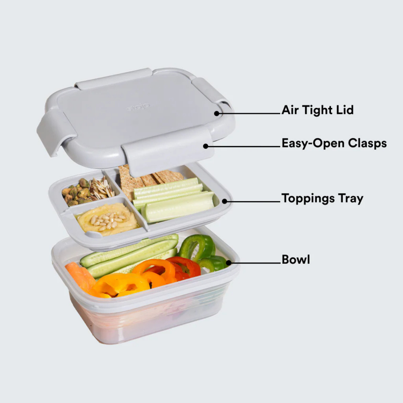 Stojo Collapsible Bento Box (650ml / 1.5L)