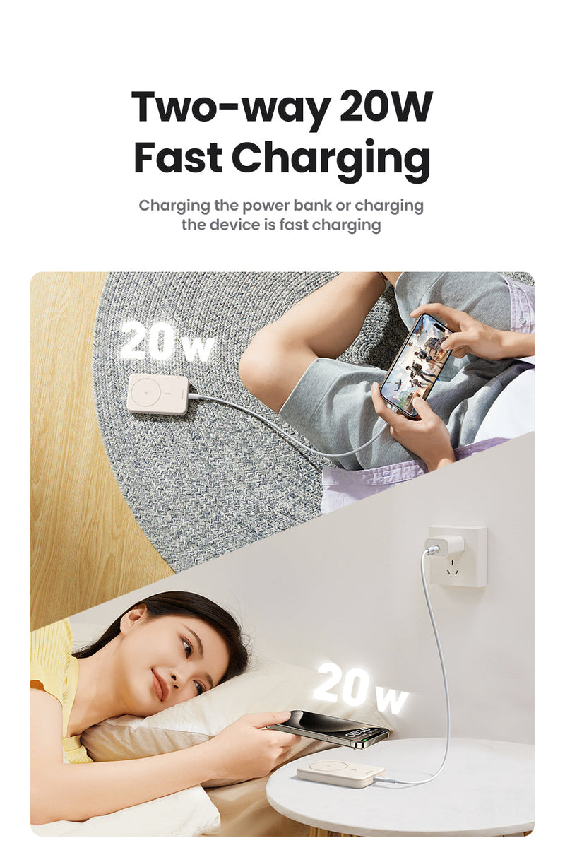 UGREEN PD 20W Magnetic Power Bank (10,000mAh)