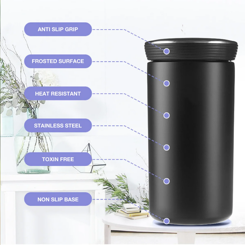 Hinokii Eisenstadt 304 Stainless Steel Vacuum Flask with Strainer (350ml)