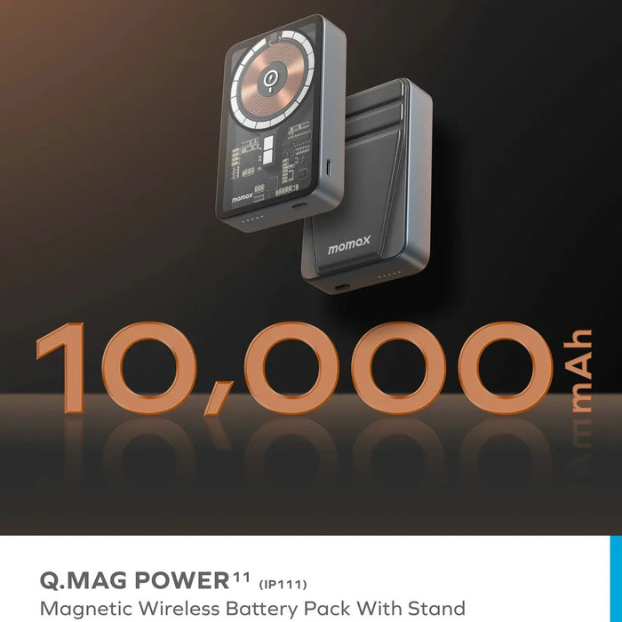 Momax Q.Mag 10,000mAh Wireless Powerbank with Stand