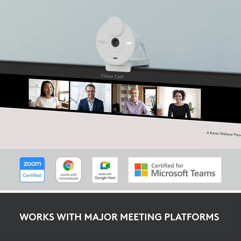 Logitech Brio 300 Full HD Webcam