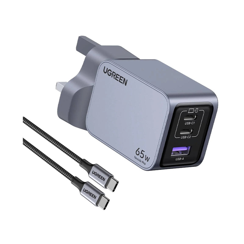 UGREEN Nexode Pro 65W GaN PD Fast Charger (UK Plug)