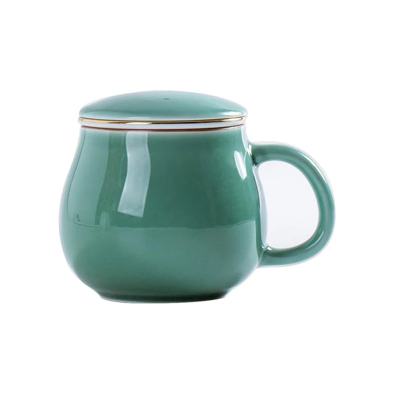 【Hinokii】Tallberg High Quality Porcelain Tea Infuser Cup (340ml)
