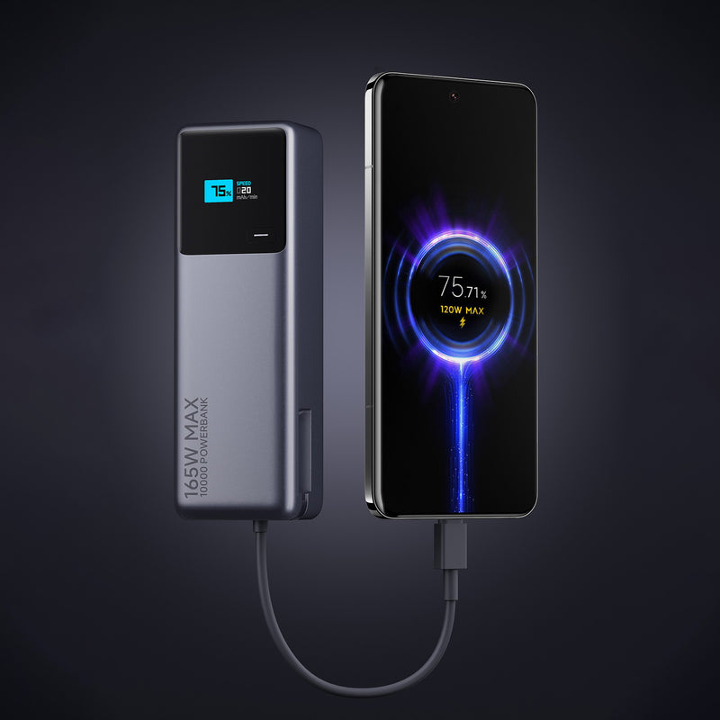 Xiaomi 165W Power Bank with Integrated Cable (10,000mAh)