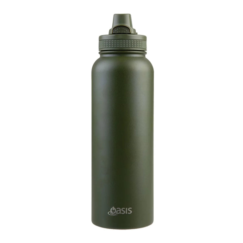 Oasis Stainless Steel Insulated Thermal Sports Bottle Quick Release (1.1L)