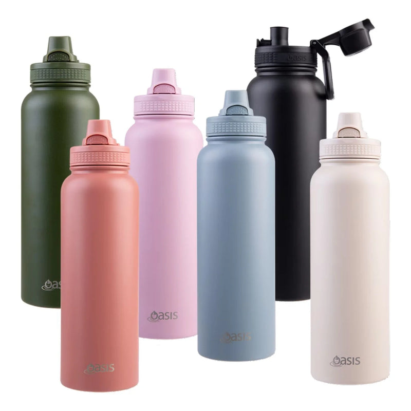 Oasis Stainless Steel Insulated Thermal Sports Bottle Quick Release (1.1L)