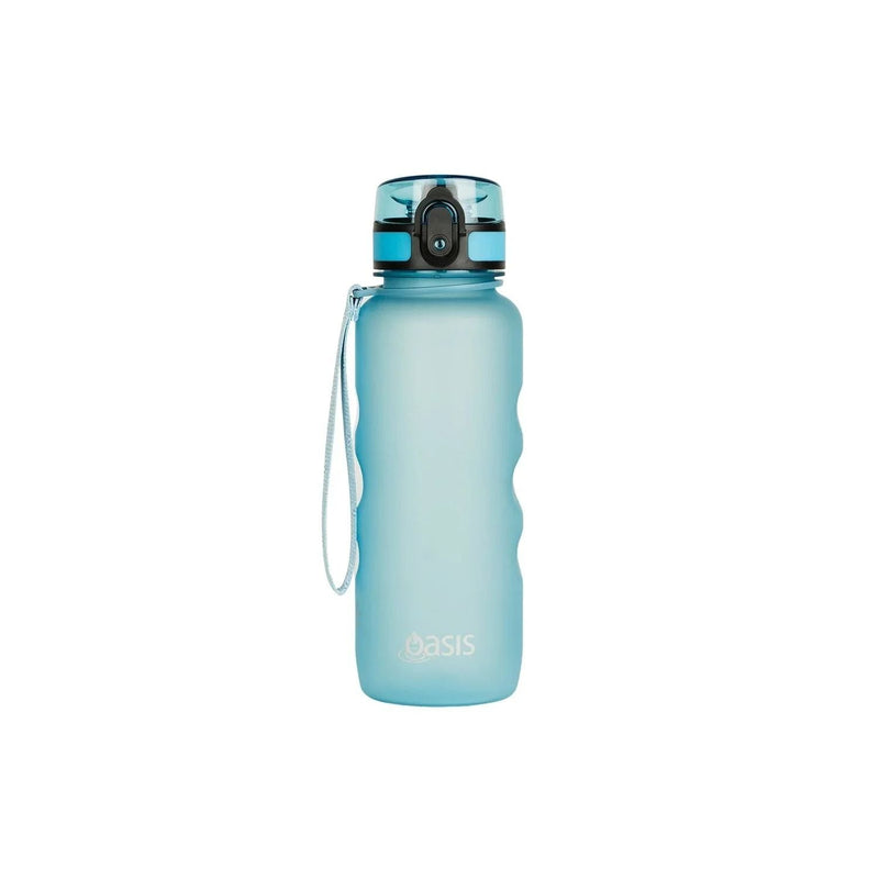 Oasis Tritan Sports Bottle With Handle Strap - 500ml - Glacier Blue