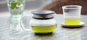 Kinto One Touch Teapot 450ml in use