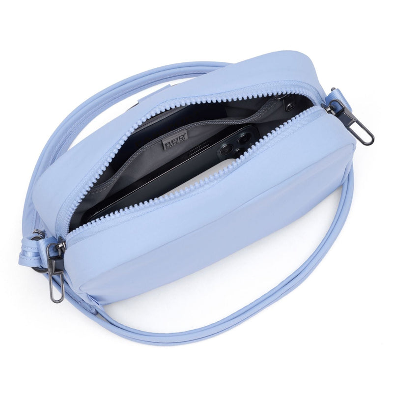 Pacsafe Citysafe CX Anti-Theft Square Crossbody Bag - Serenity Blue