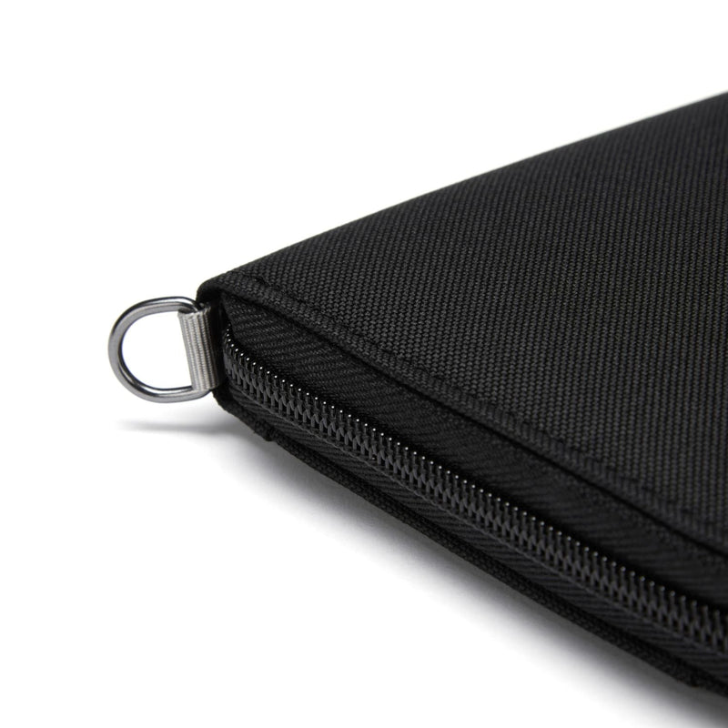 Pacsafe RFIDsafe RFID Blocking Compact Travel Organizer - Jet Black