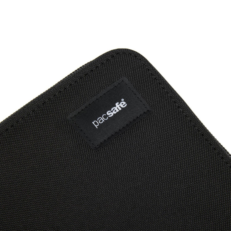 Pacsafe RFIDsafe RFID Blocking Compact Travel Organizer - Jet Black