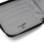 Pacsafe RFIDsafe RFID Blocking Zip Around Wallet - Jet Black