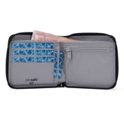 Pacsafe RFIDsafe RFID Blocking Zip Around Wallet - Jet Black