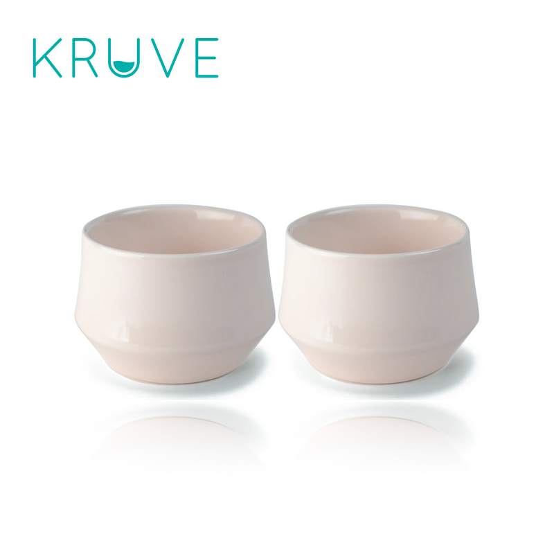 Kruve Imagine Porcelain Latte Cups (Set of 2)